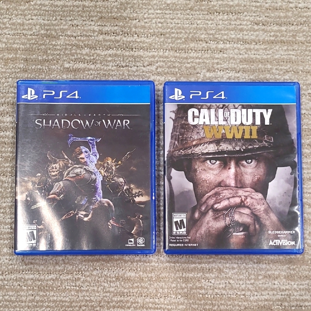 Games Bundle: Middle-earth: Shadow of War & Call of Duty: WWII